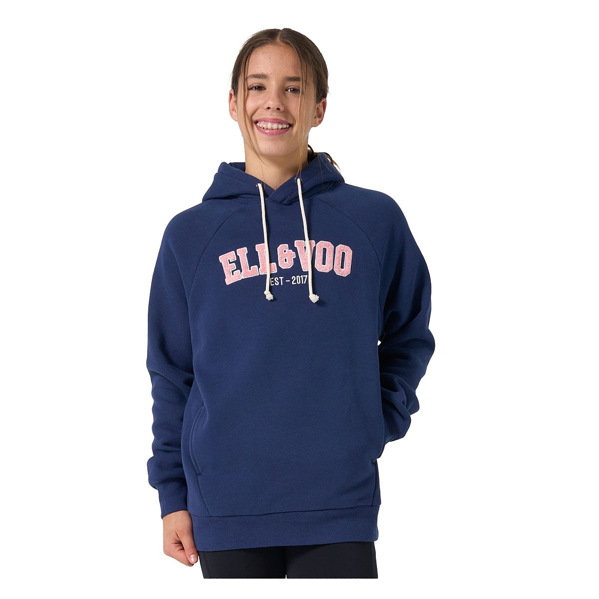 Ell/Voo Junior Mae Fleece Pullover Hoodie
