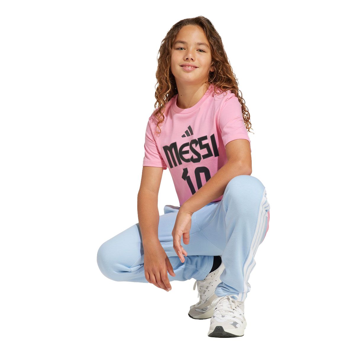 Adidas Junior Messi Name and Number Graphic Tee