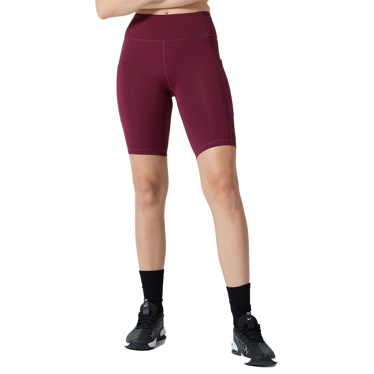 Ell/Voo Womens Essentials 9 Inch Pocket Short Tights