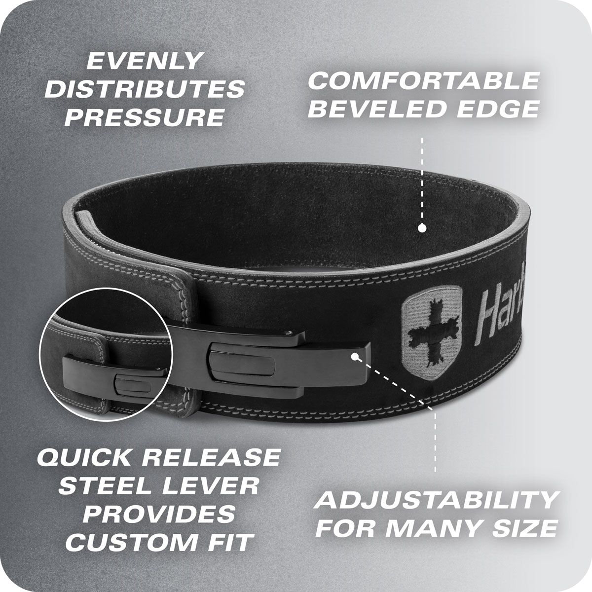 Harbinger 10mm Lever Lifting Belt