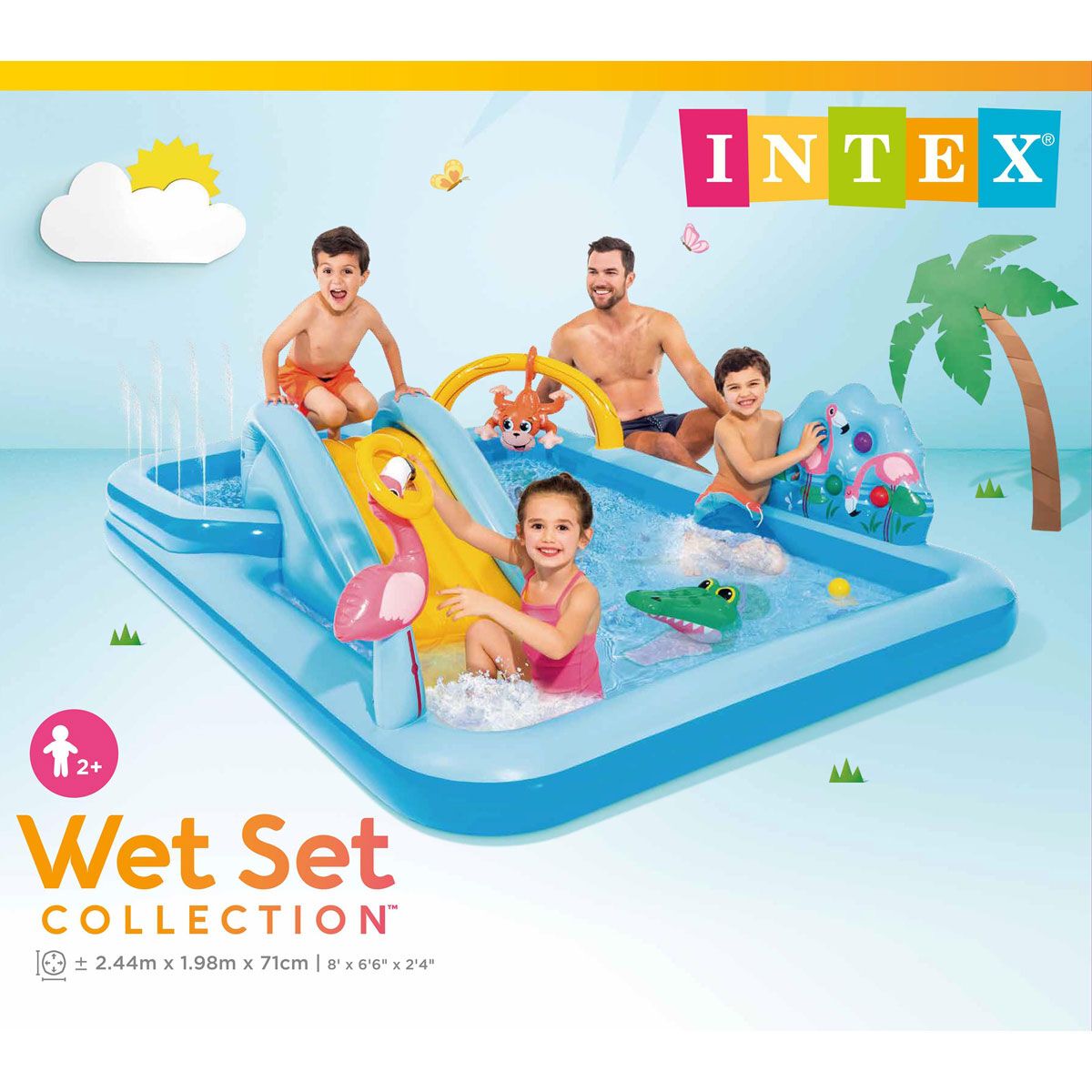 Intex Inflatable Playcentre Jungle