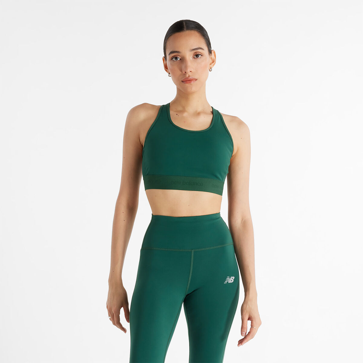 New Balance Womens NB Sleek Medium Support Sports Bra