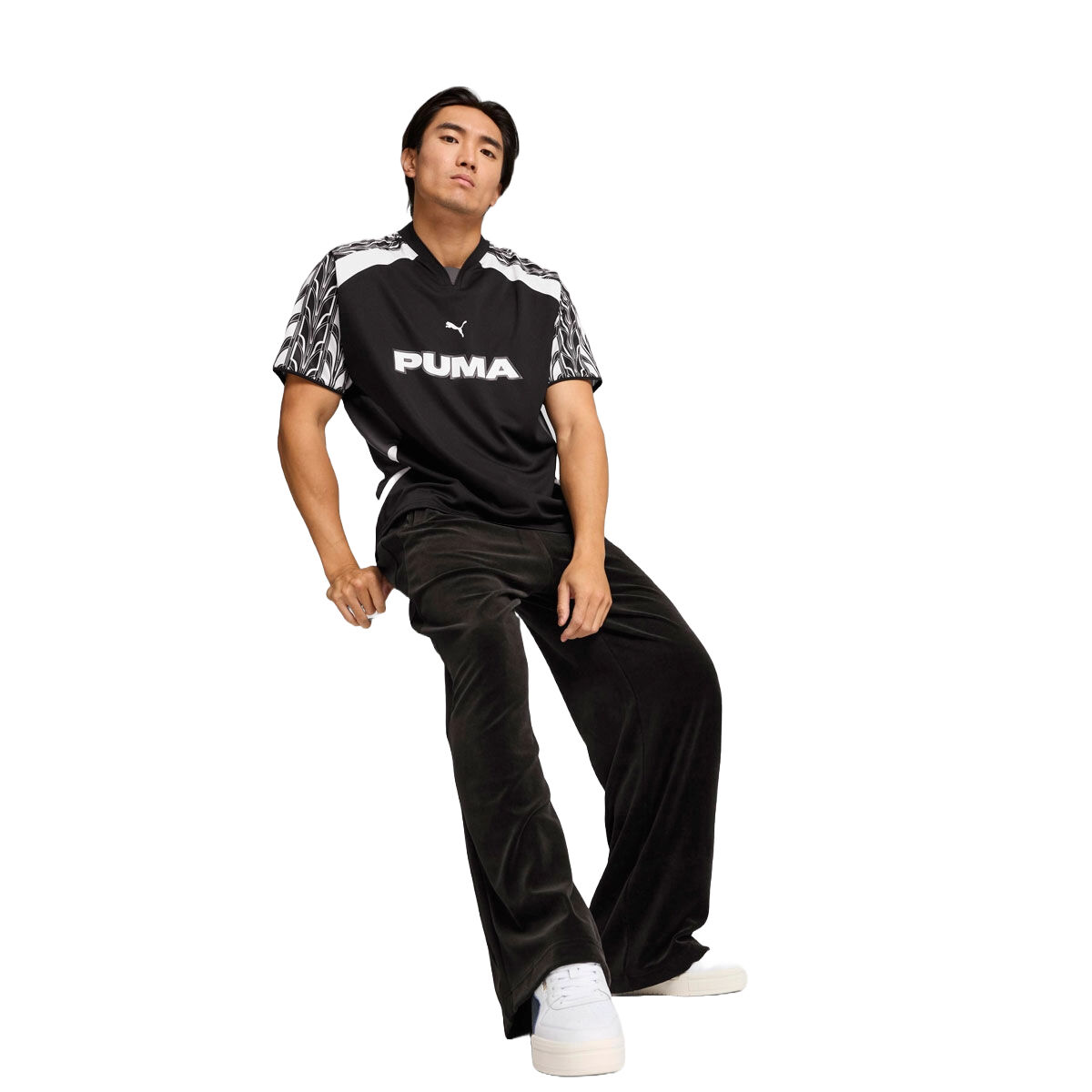 Puma Mens Relaxed Football Jersey