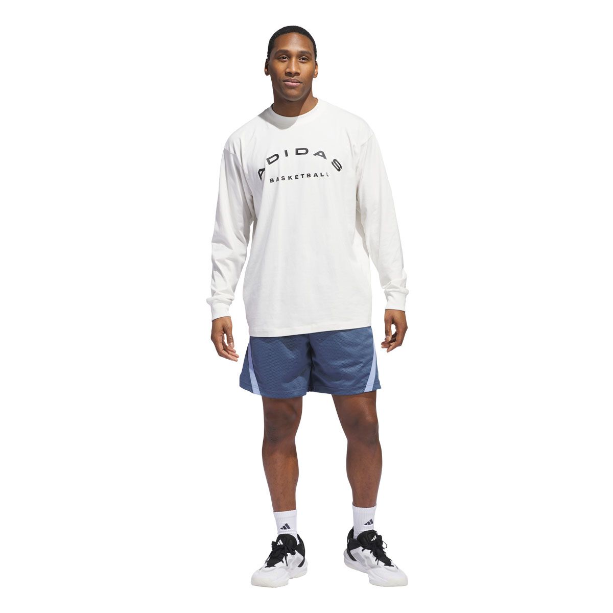 adidas Mens Select Mesh 5 inch Basketball Shorts