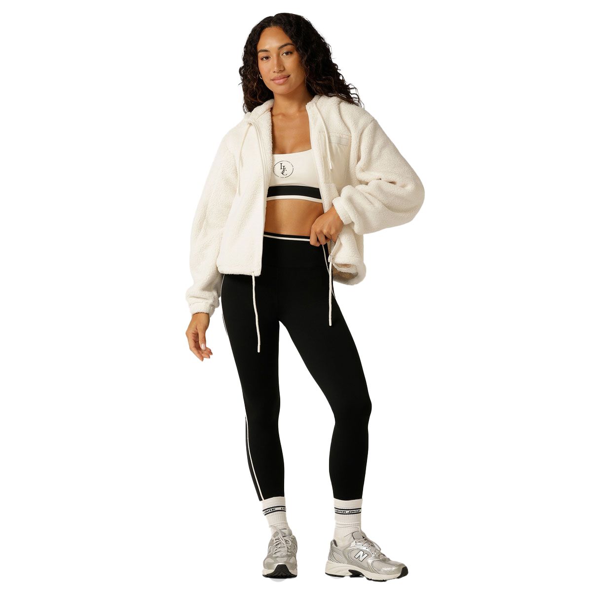 Lorna Jane Womens LJC Retro High Support Sports Bra