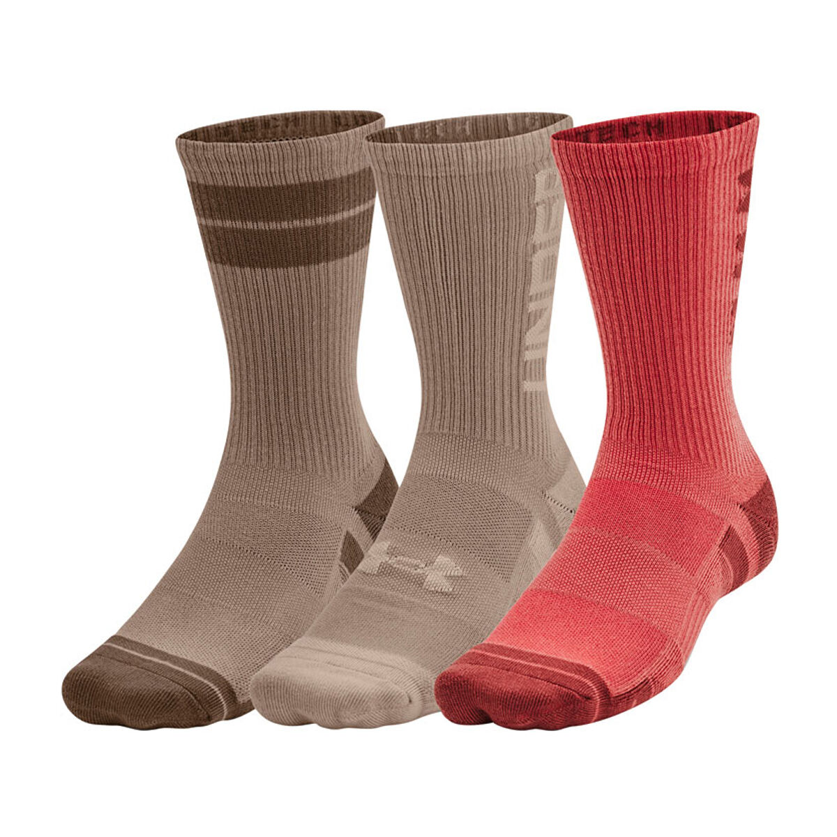 Under Armour Performance Tech Crew Socks 3pk