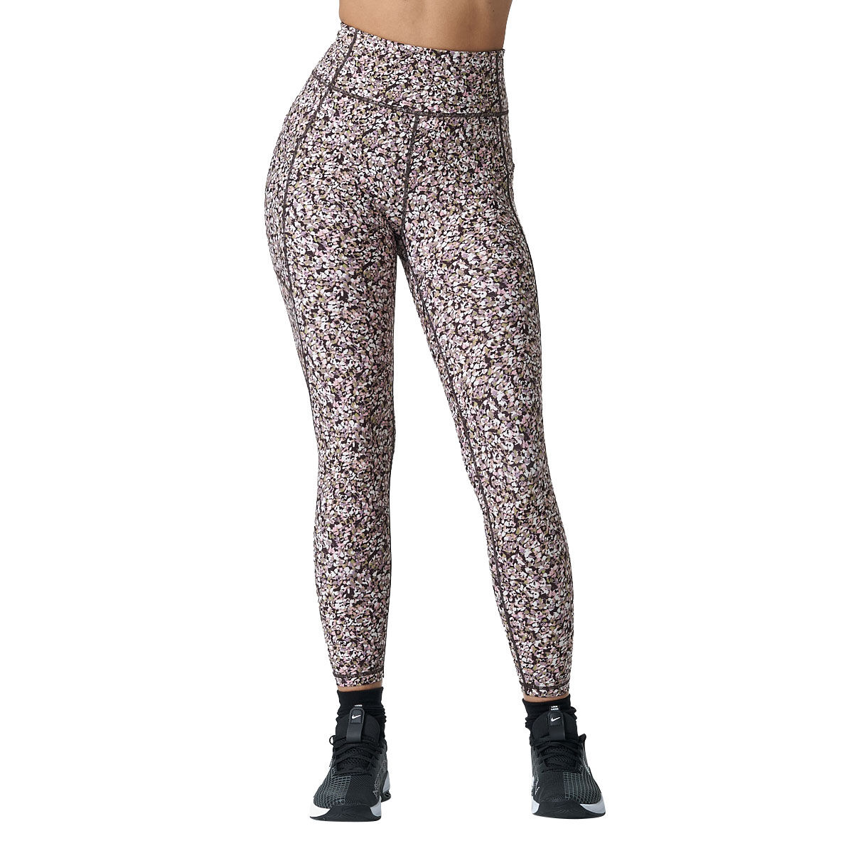 Ell/Voo Womens Kara High Rise 7/8 Pocket Tights