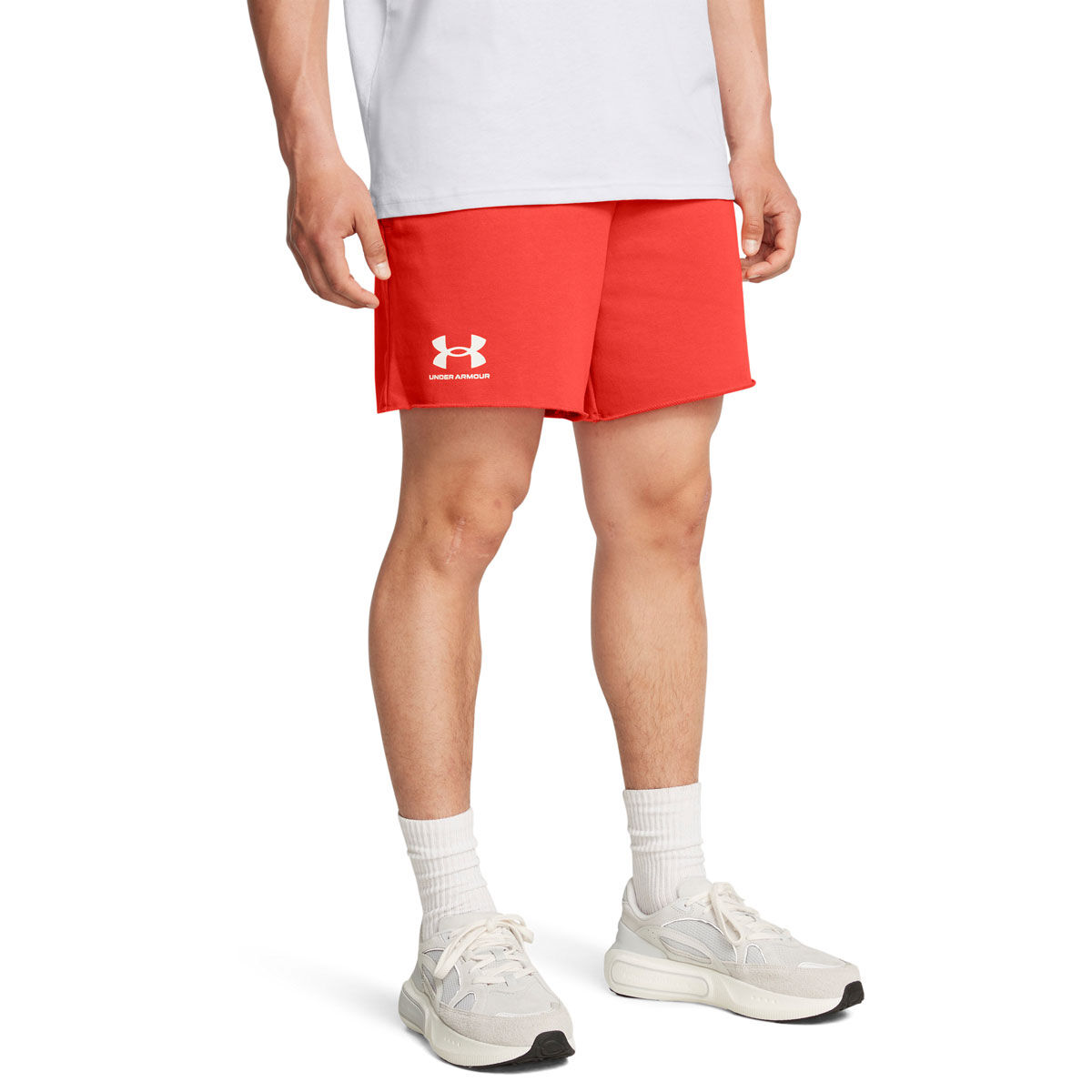 Under Armour Mens Rival Terry 6 Inch Shorts