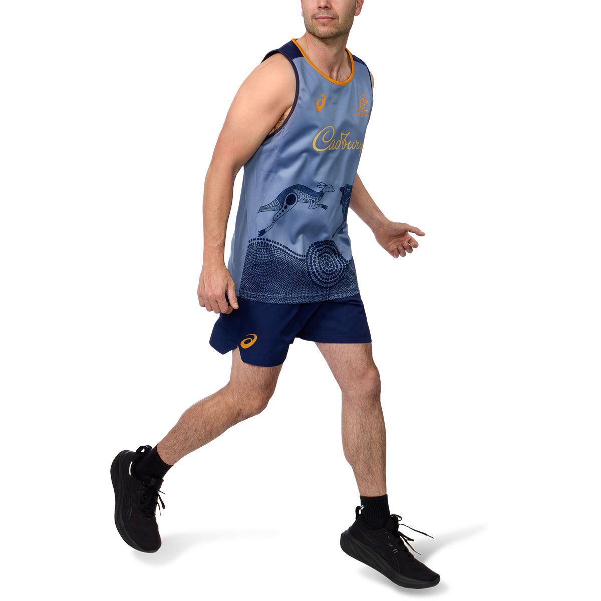 Wallabies Lions Tour Mens 2025 Training Singlet