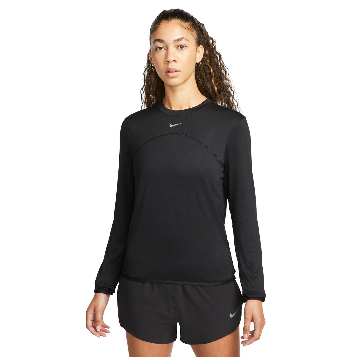 Nike Womens Swift Dri-FIT Element UV Long Sleeve Running Top
