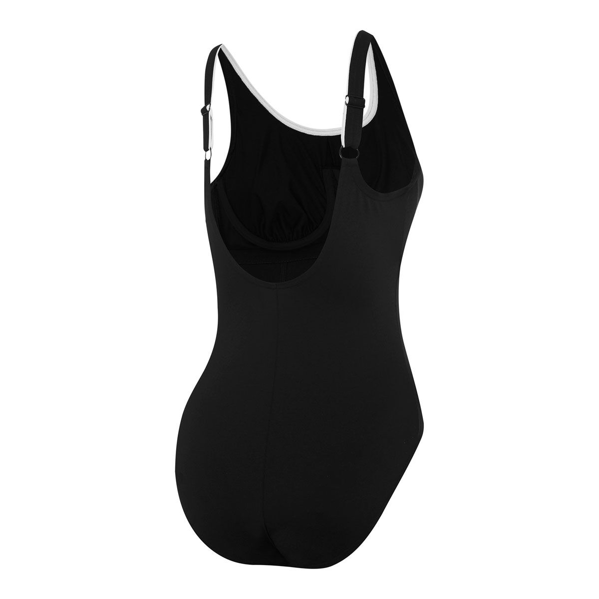 Speedo Womens Concealed D Cup Tank One Piece Swimsuit