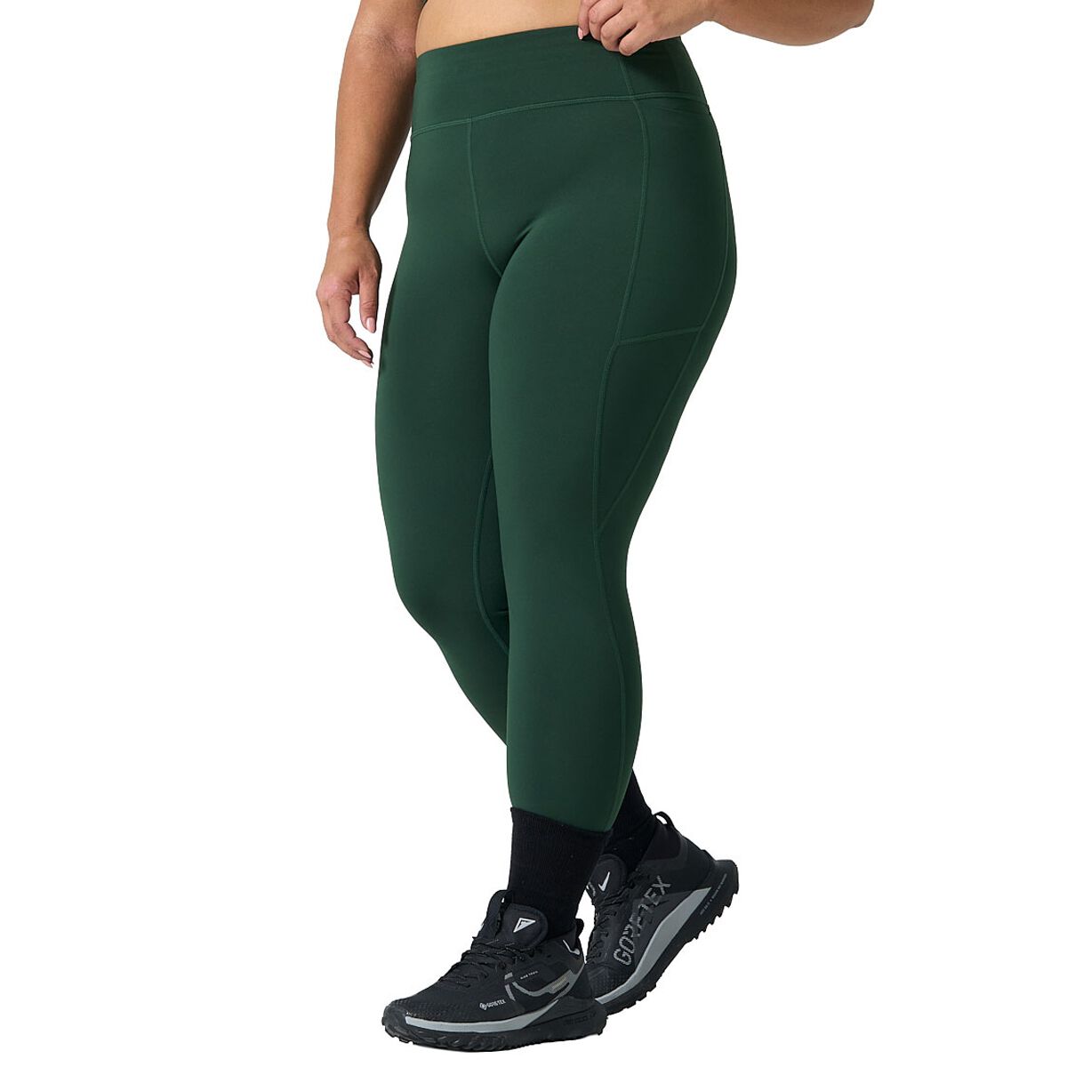 Ell/Voo Womens Kara High Rise 7/8 Pocket Tights