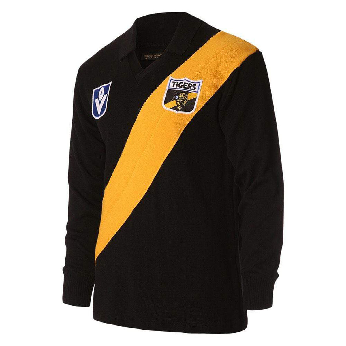 Richmond Tigers Mens Wool Long Sleeve Guernsey