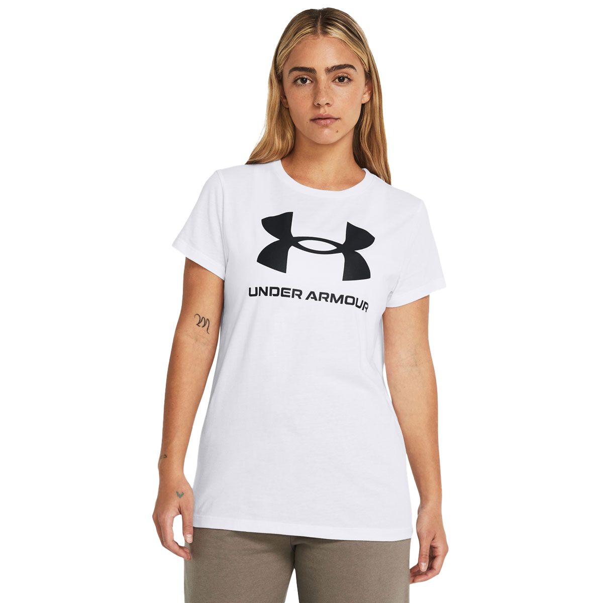 Under Armour Womens Rival Logo Tee