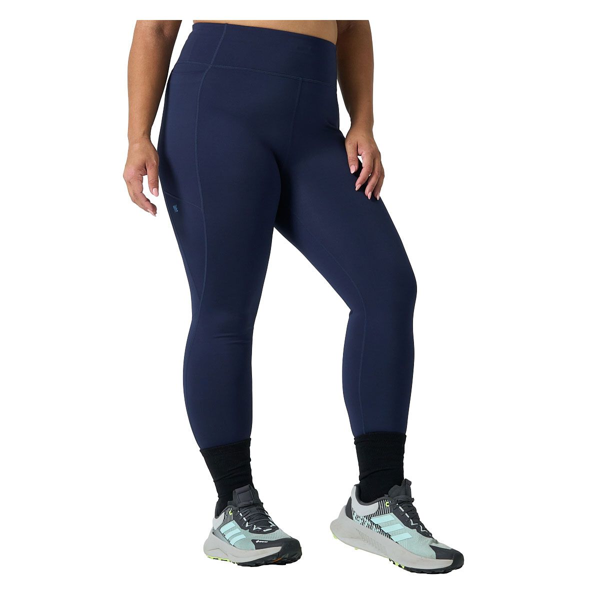 Ell/Voo Womens Kara High Rise 7/8 Pocket Tights