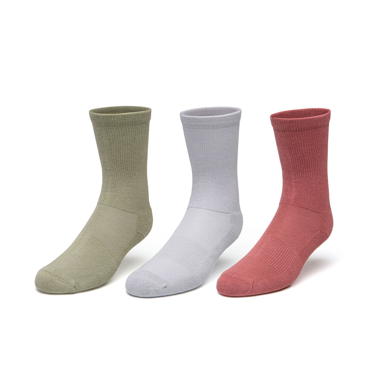 Ell/Voo Womens Crew Socks 3 Pack