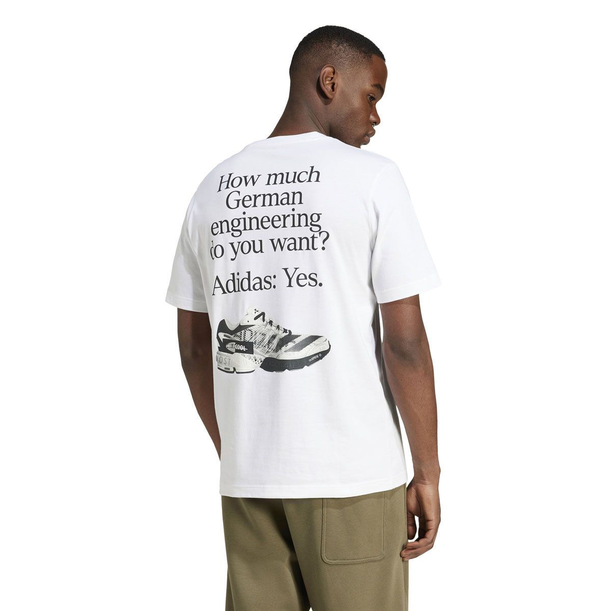 adidas Mens German Engineering Graphic Tee
