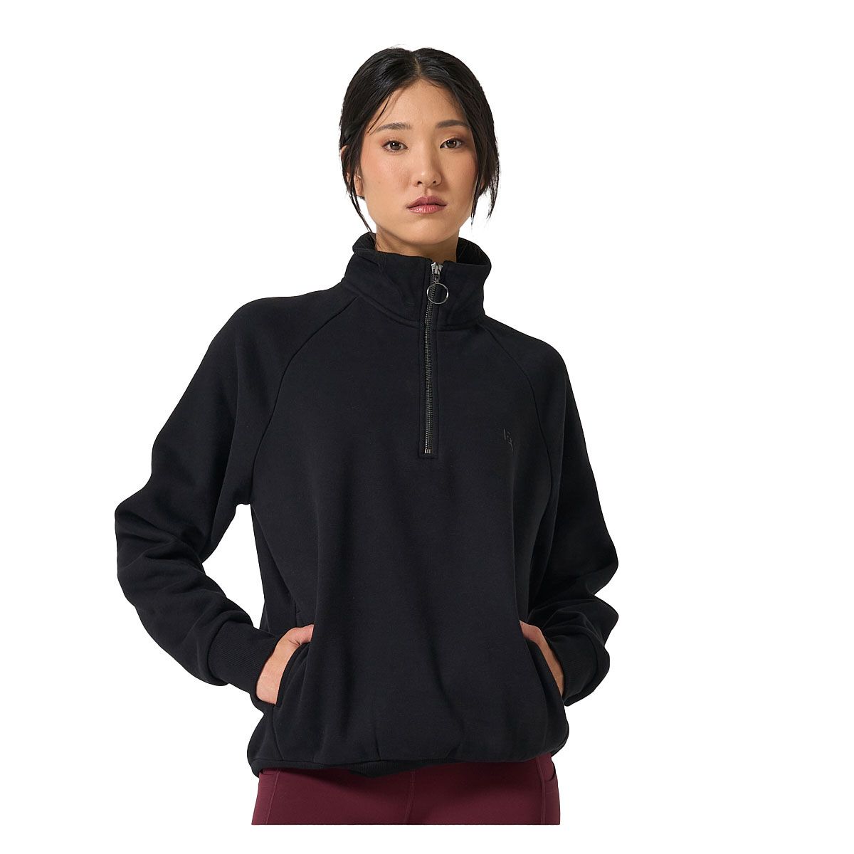 Ell/Voo Womens Freja Fleece 1/4 Zip Pullover