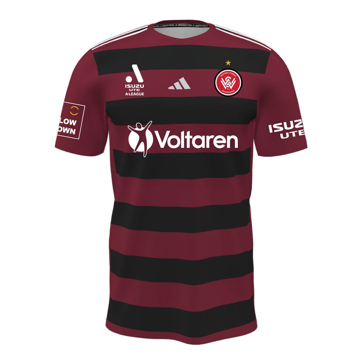 Western Sydney Wanderers 2024/25 Kids Home Jersey