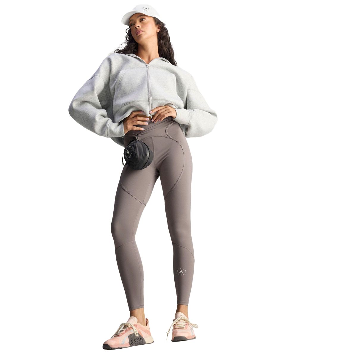 adidas by Stella McCartney Womens Scuba Pullover Hoodie