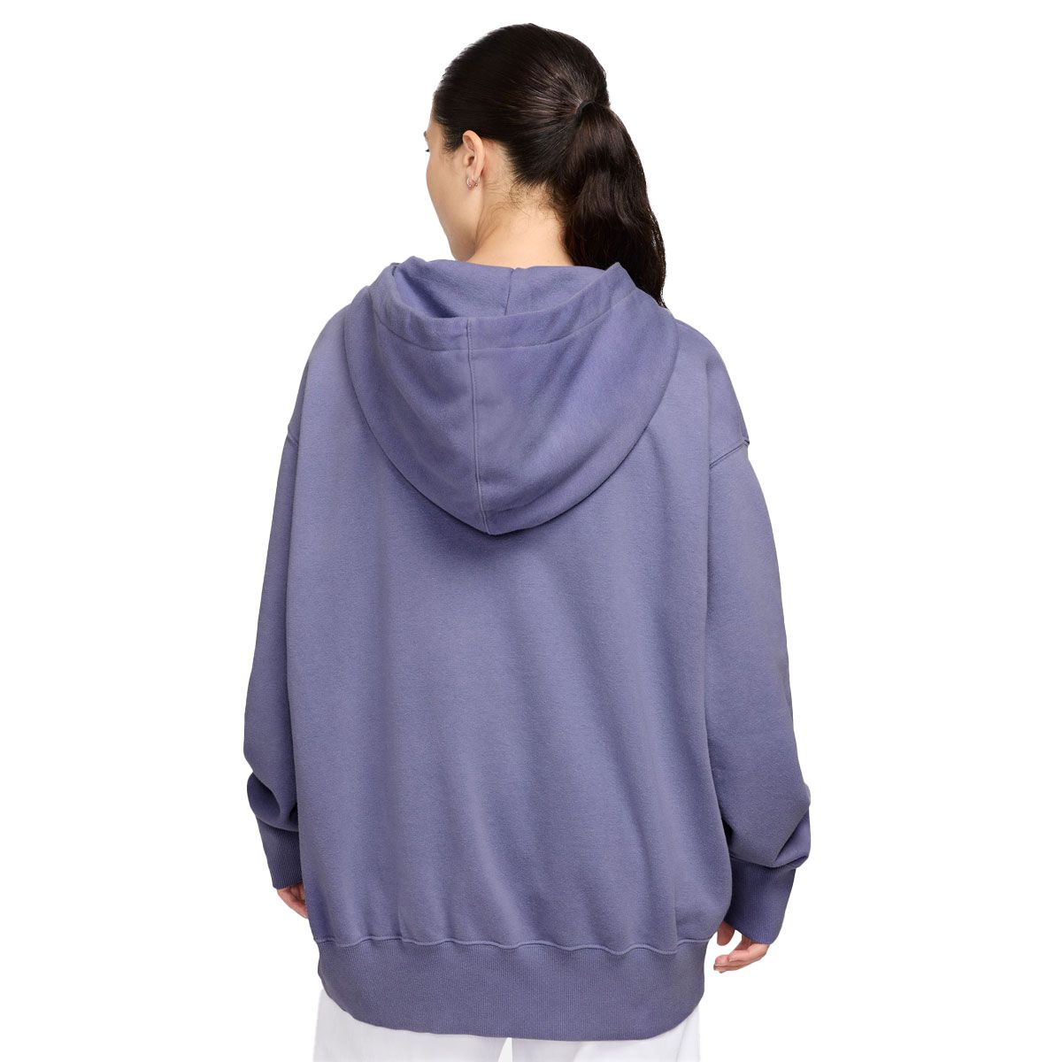 Nike Womens Phoenix Fleece French Terry Oversized Washed Pullover Hoodie