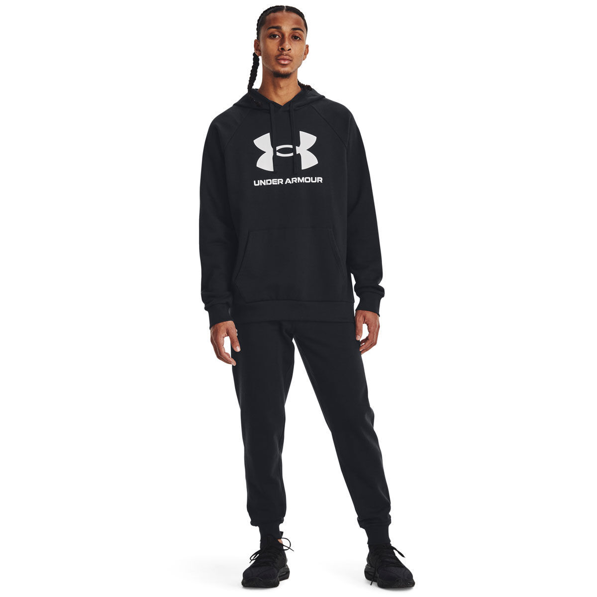 Under Armour Mens Rival Fleece Big Logo Hoodie