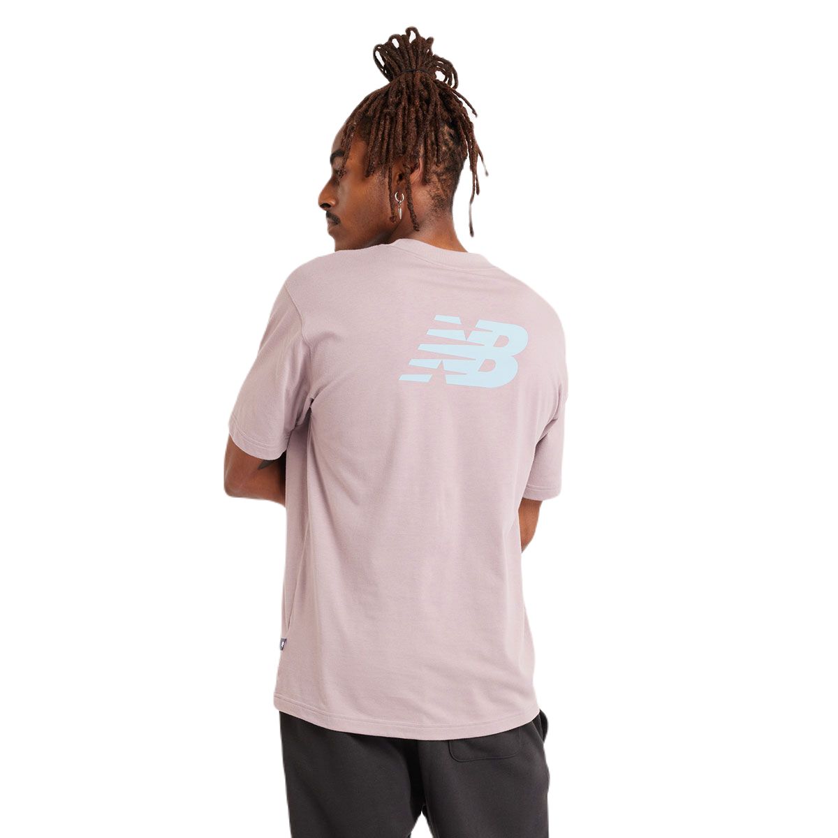 New Balance Mens Relaxed Logo Tee