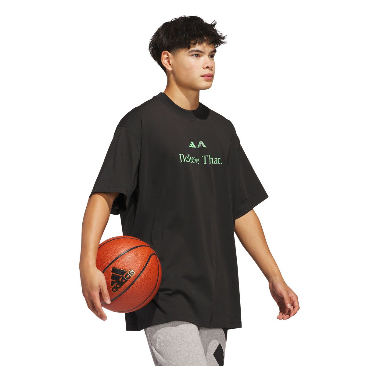 adidas Mens Anthony Edwards Believe Tee