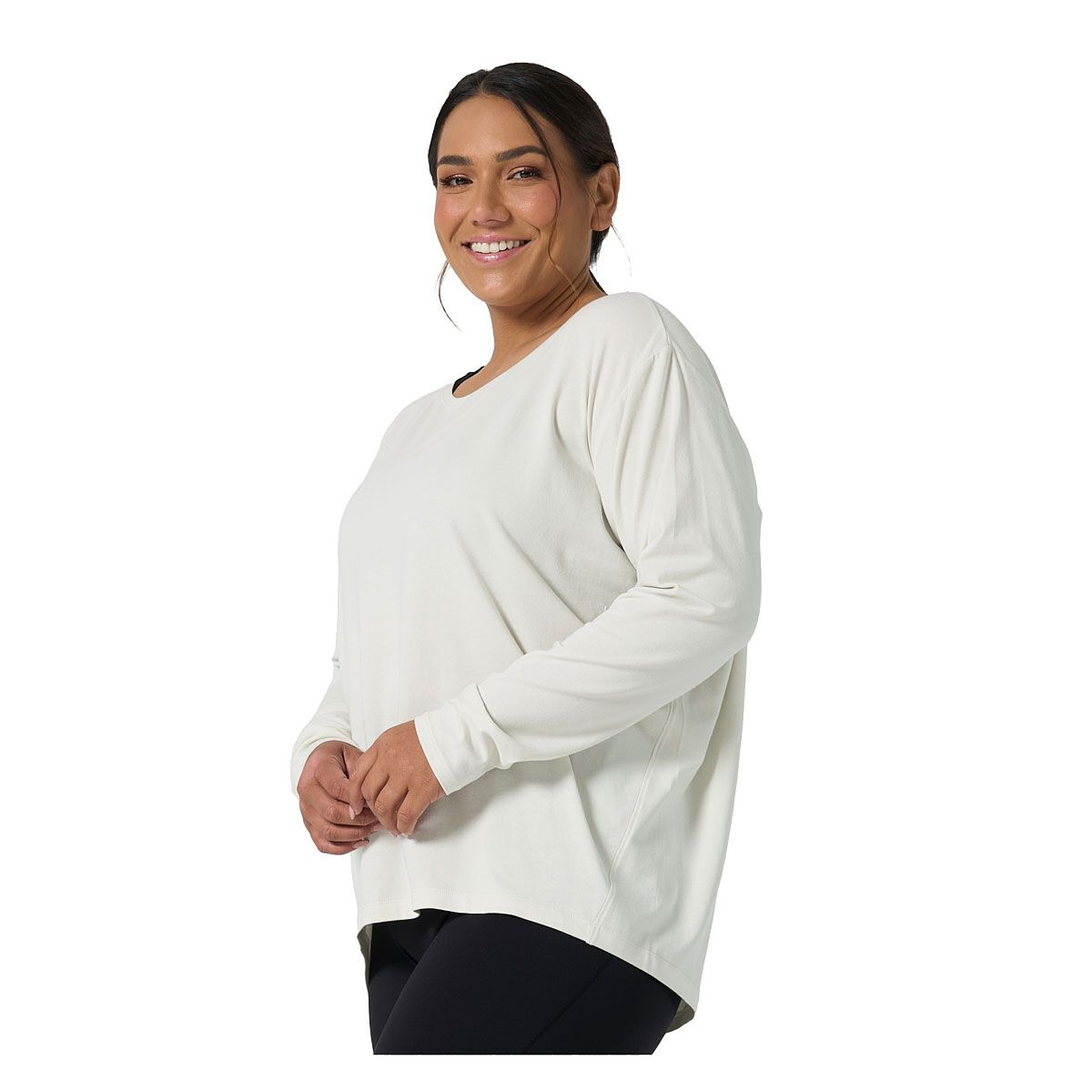 Ell/Voo Womens Juni Long Sleeve Tee