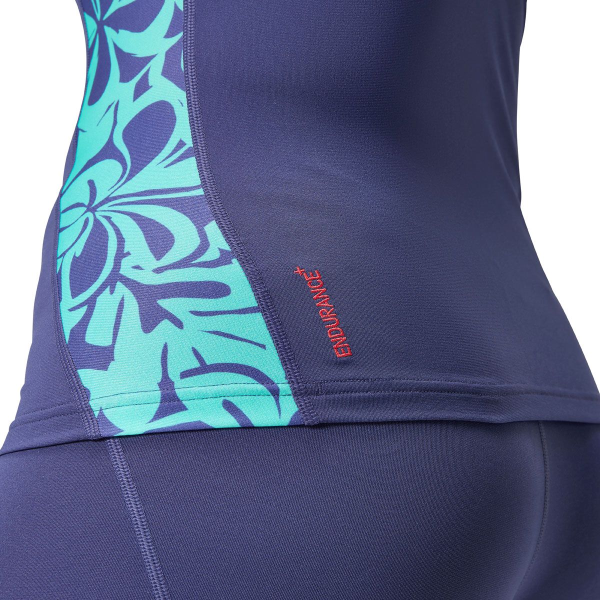 Speedo Womens Printed Long Sleeve Rash Top
