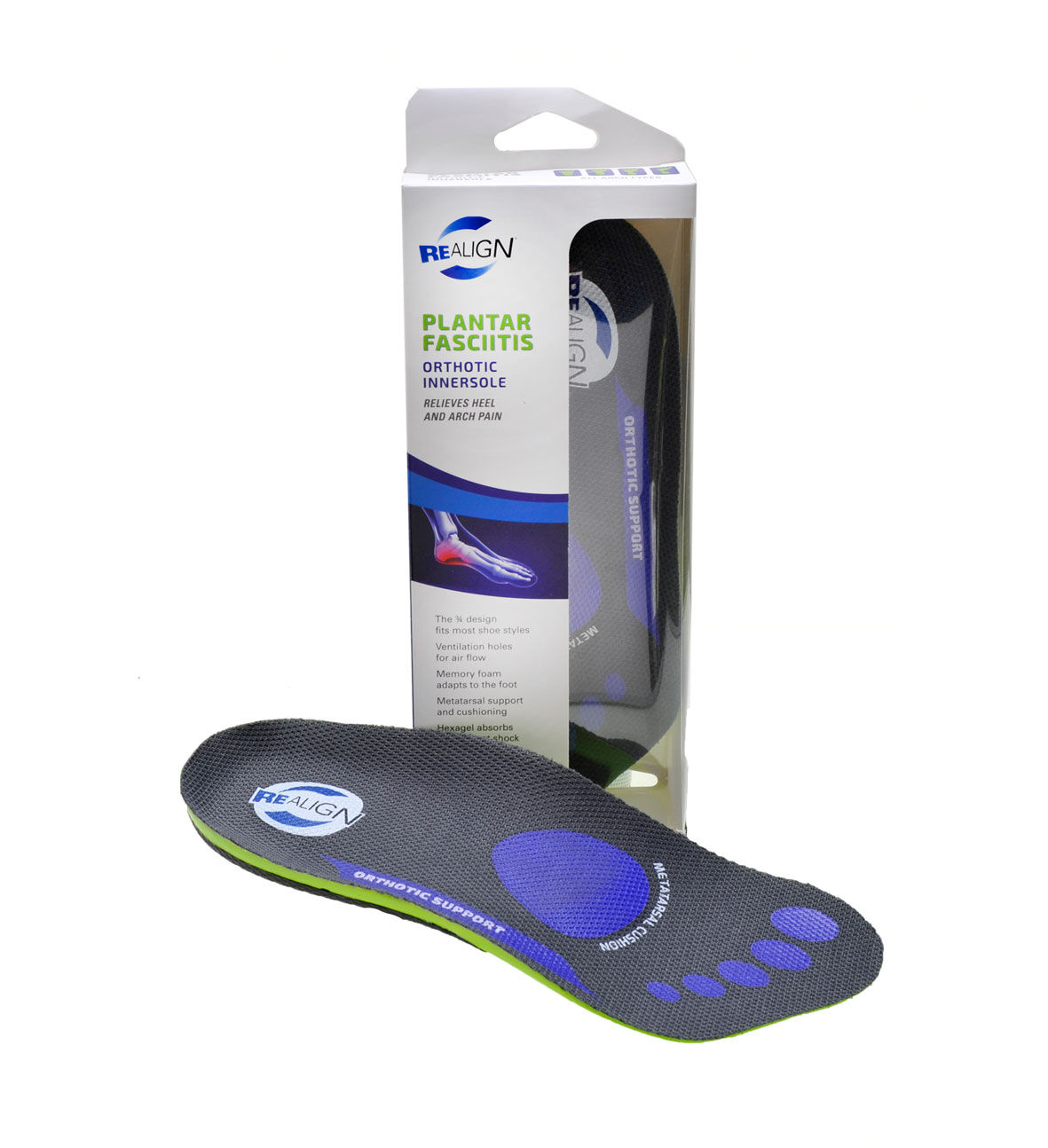 Realign Plantar Fasciitis Orthotic Innersole