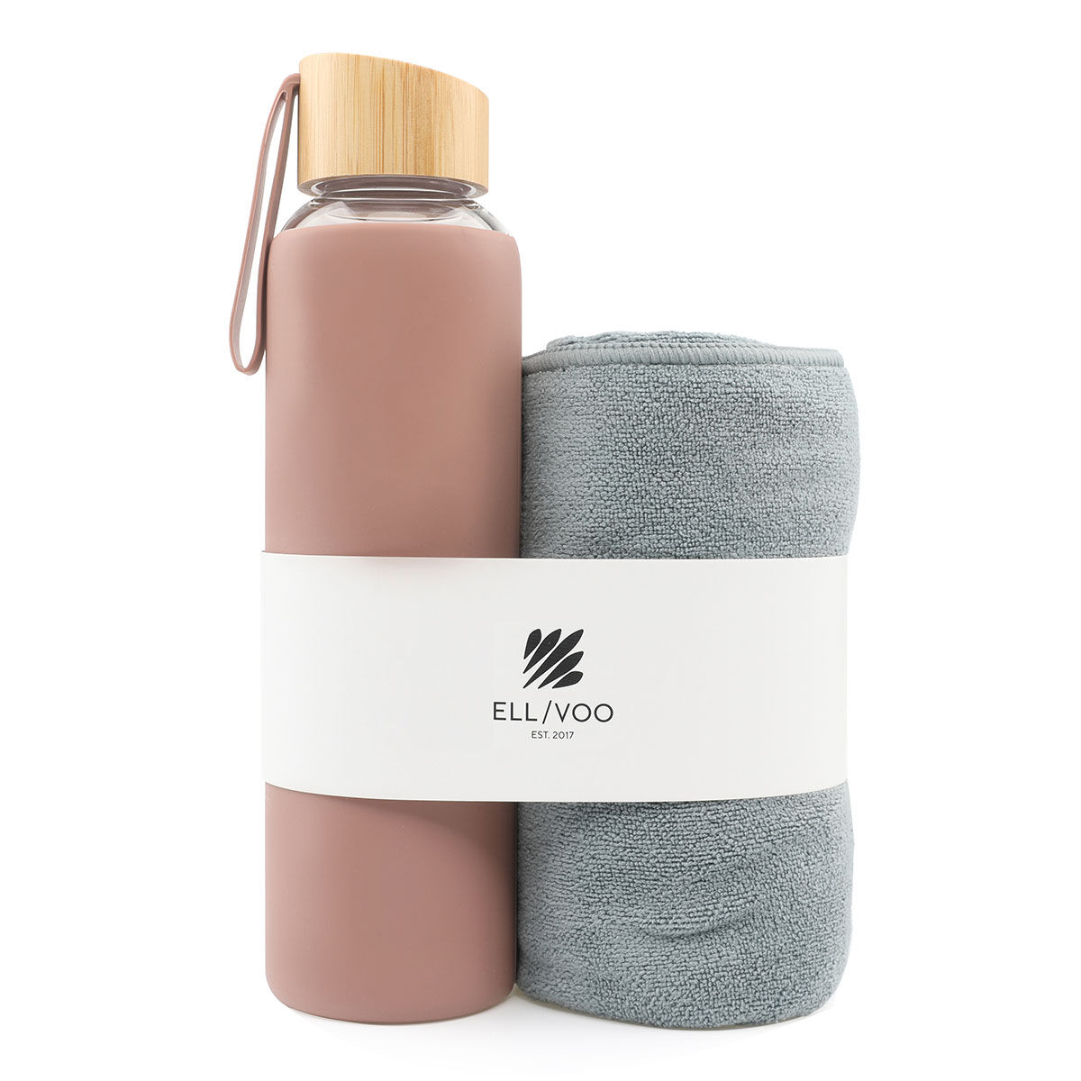 Ell/Voo Microfibre Towel and Bottle Set
