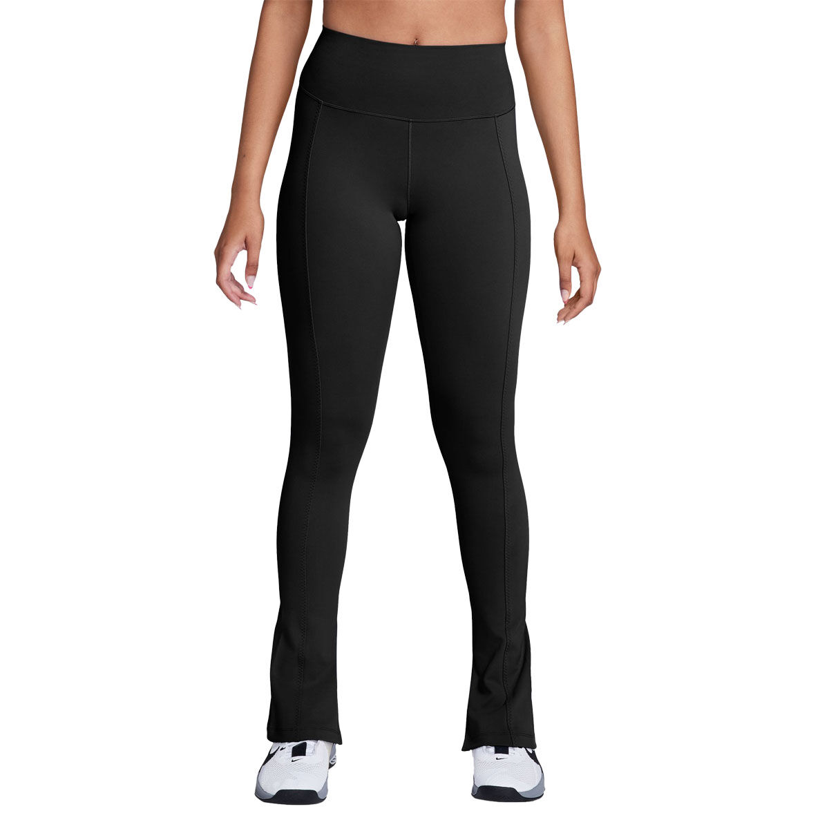 Nike Womens One Dri-FIT High Rise Split Hem Tights
