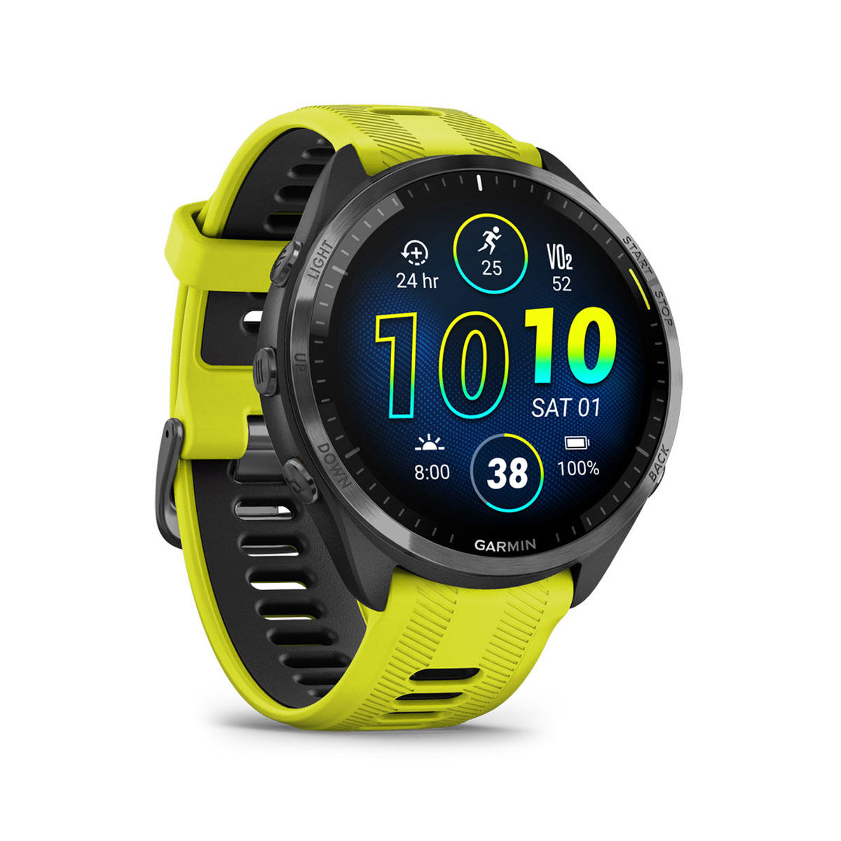 Garmin Forerunner 965 Watch - Amp Yellow Black