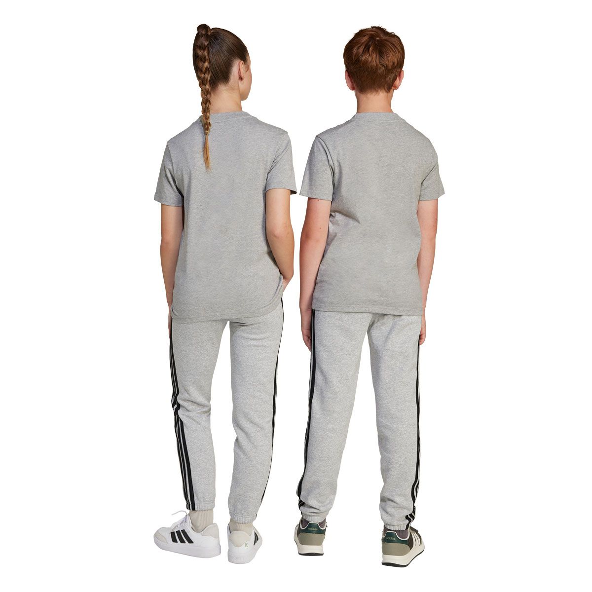 adidas Junior Essentials Fleece 3-Stripes Jogger Track Pants