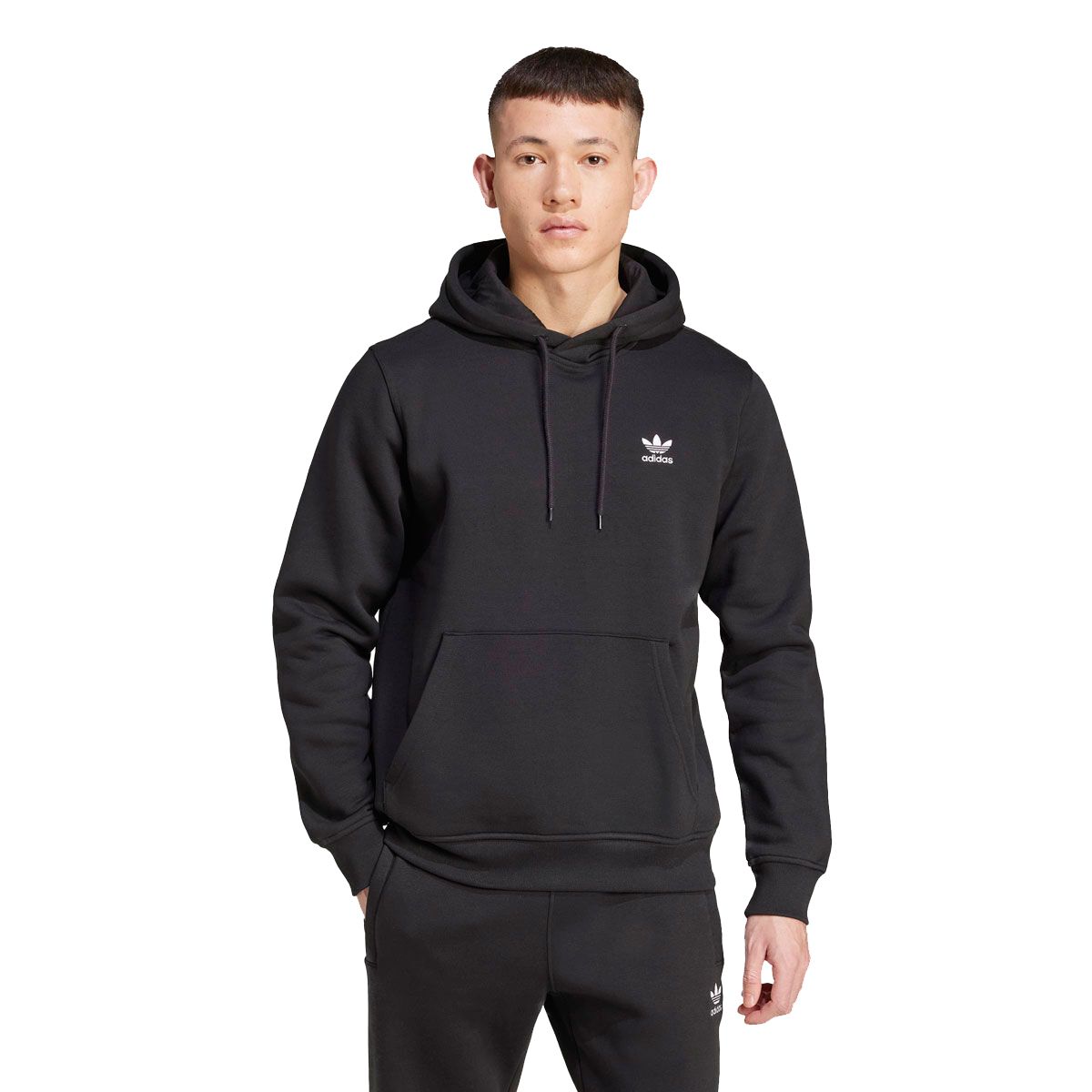 adidas Originals Mens Trefoil Essentials Pullover Hoodie