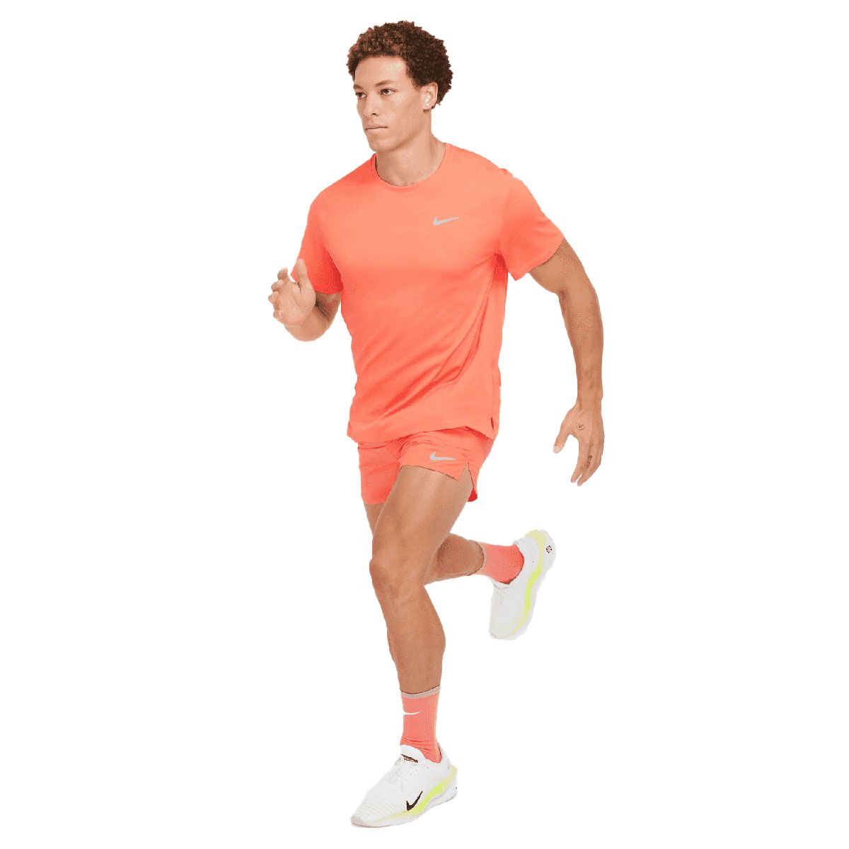 Nike Mens Miler Dri-FIT UV Running Tee