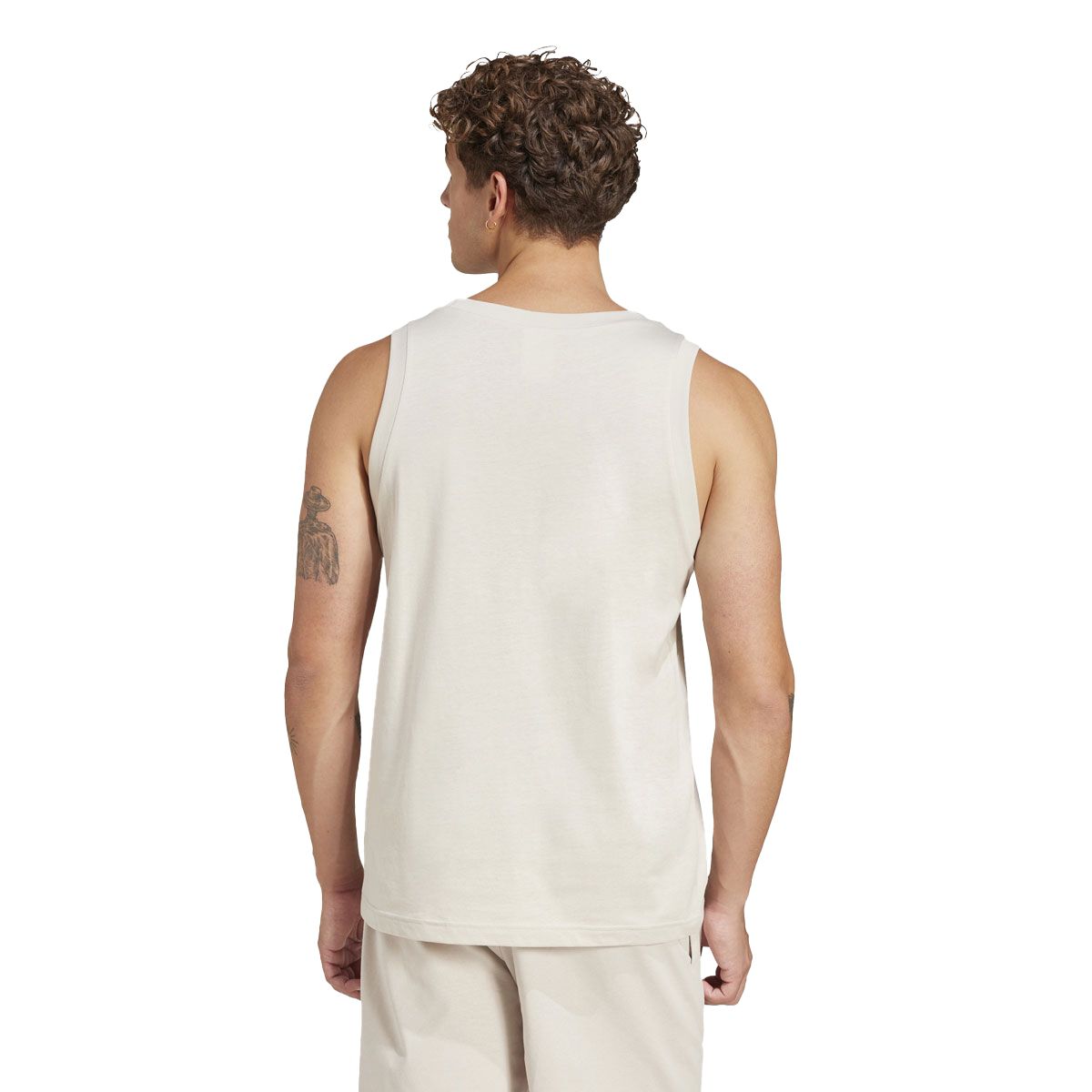 adidas Mens Big Logo Single Jersey Tank