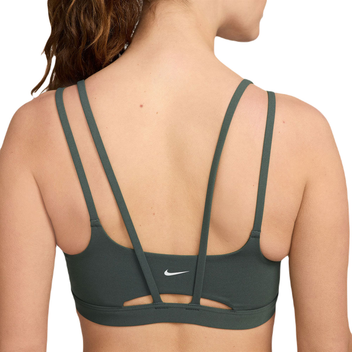 Nike Womens Zenvy Strappy Light Support Padded Sports Bra