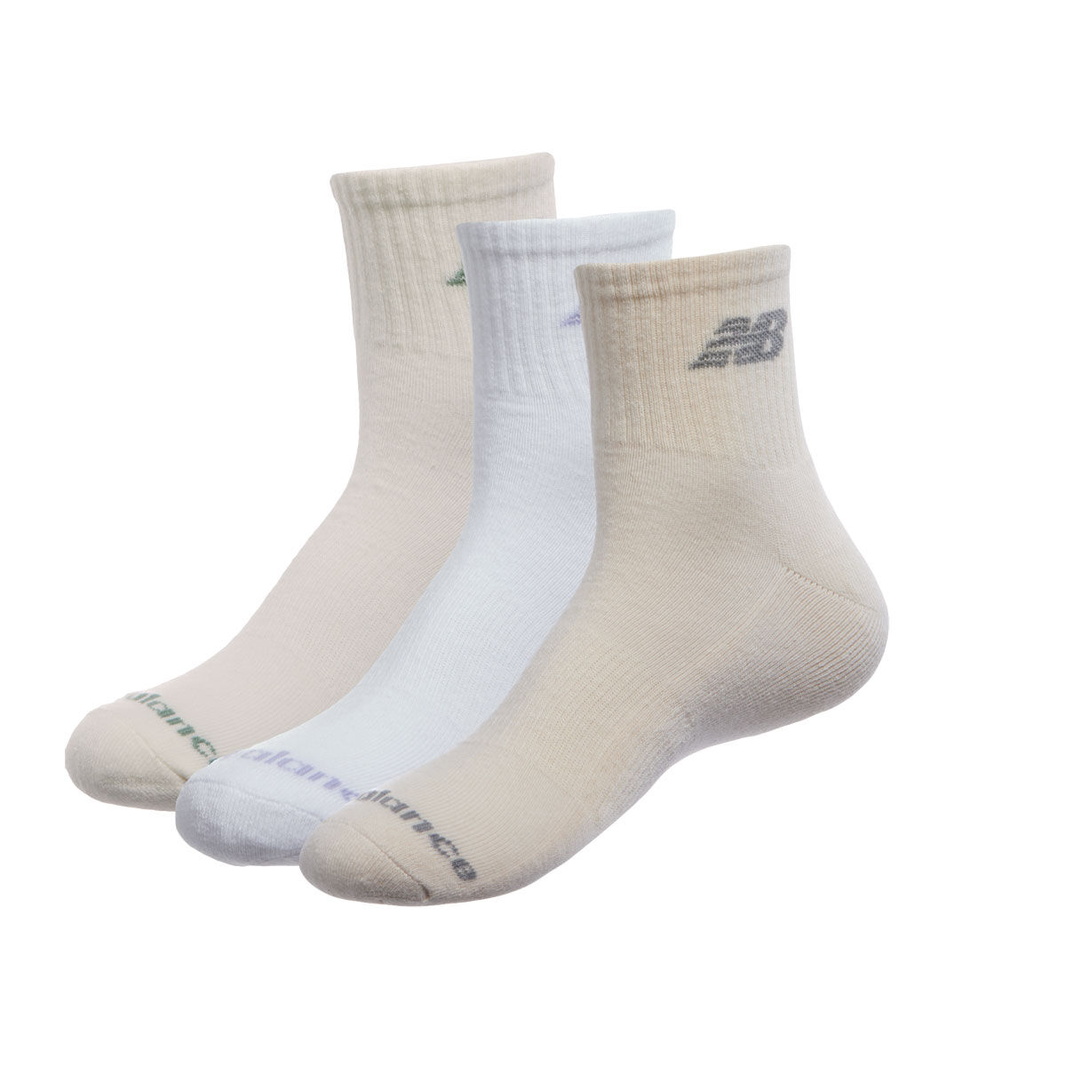 New Balance Quarter Crew Socks 3pk