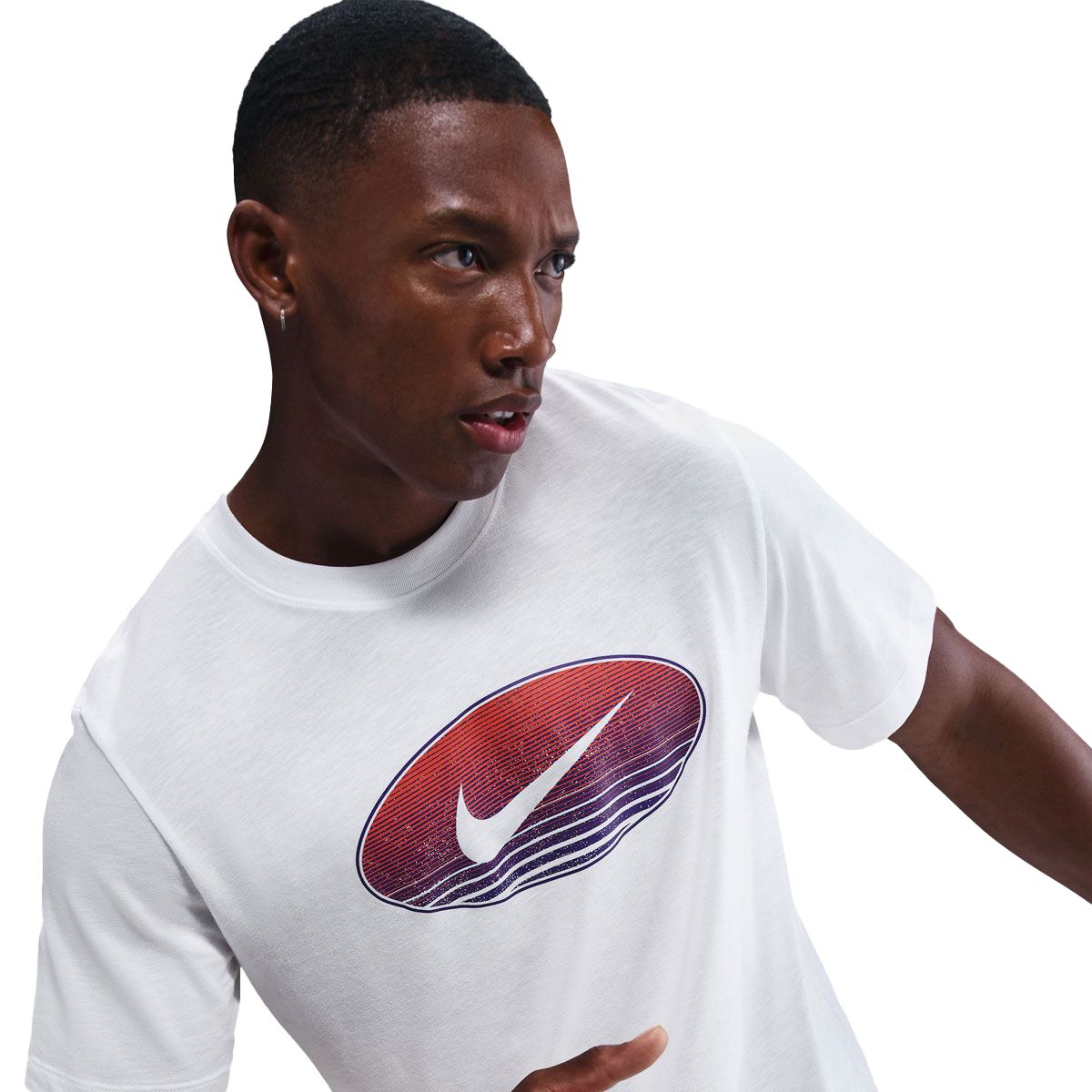 Nike Mens Dri-FIT Slub Novelty Logo Tee