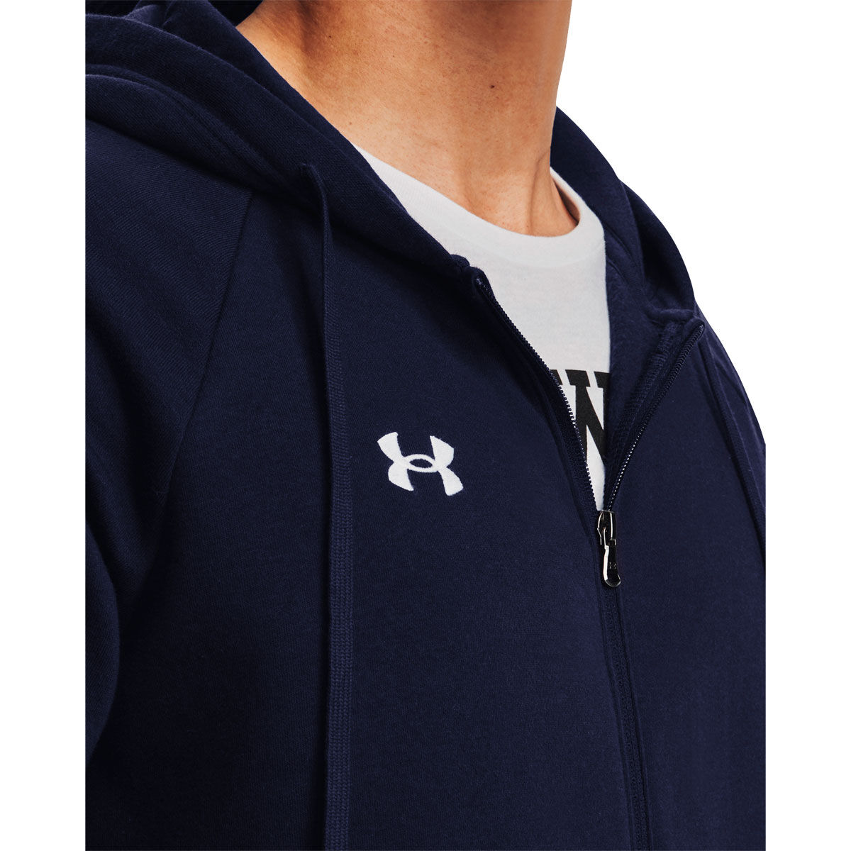 Under Armour Mens Rival Fleece Full Zip Hoodie