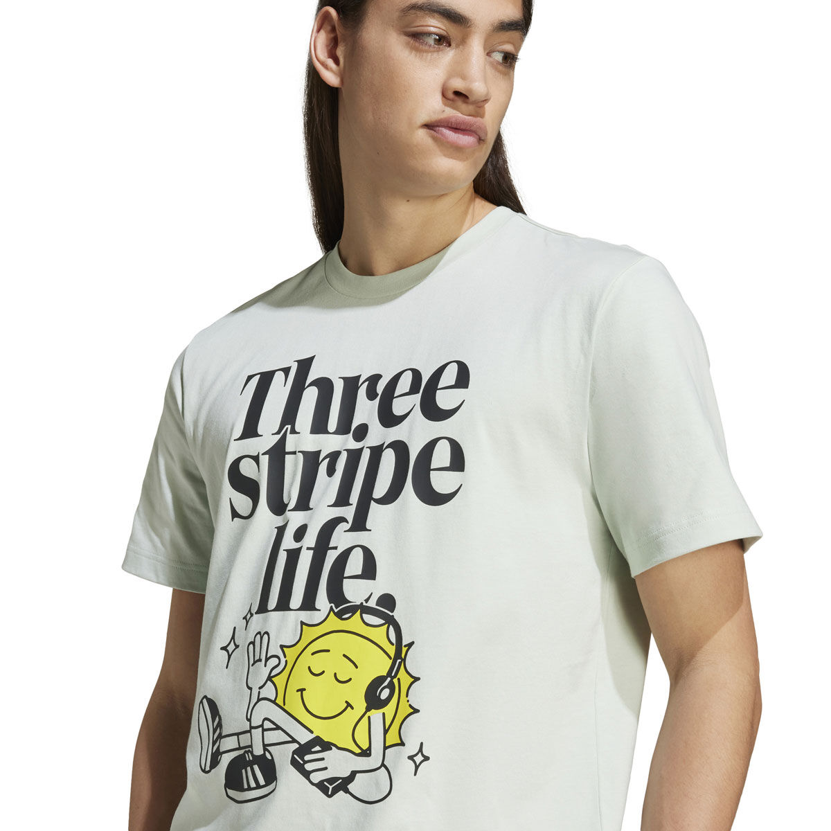 adidas Mens Positivity Graphic Tee