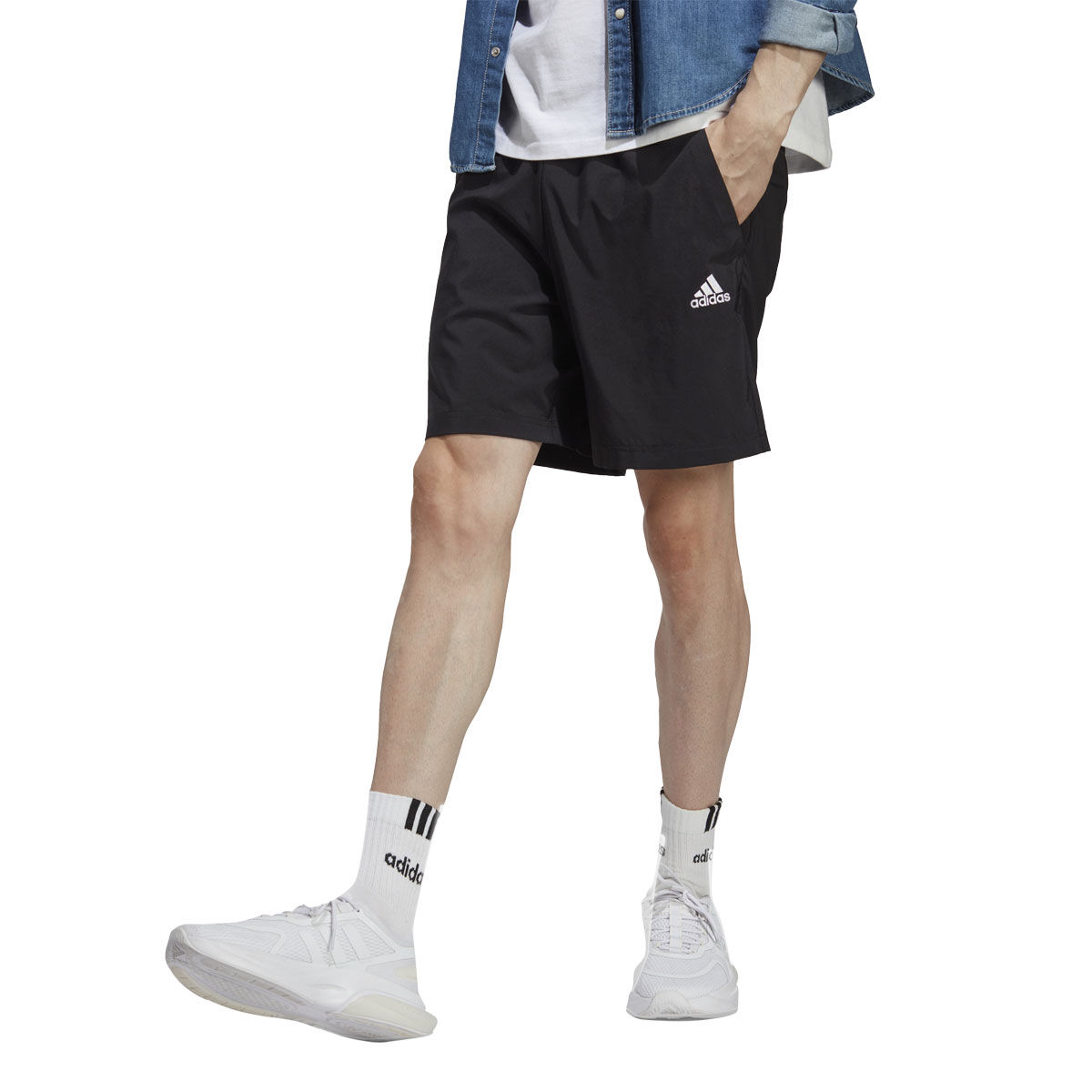 adidas Mens AEROREADY Essentials Chelsea Small Logo Shorts