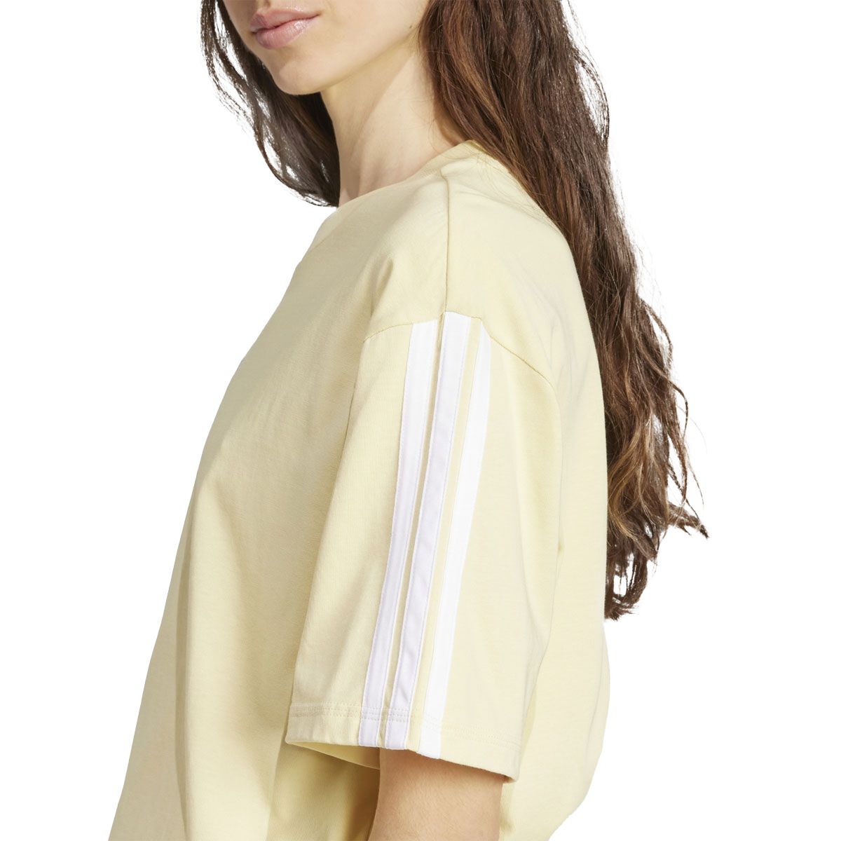 adidas Womens Essentials 3-Stripes Boyfriend Tee