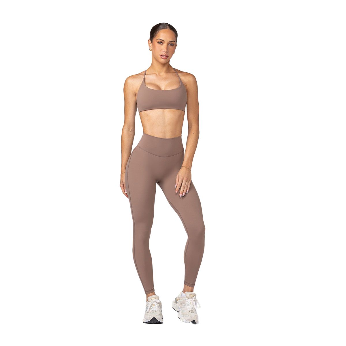 Muscle Nation Womens Aura Peachy Ankle Length Tights