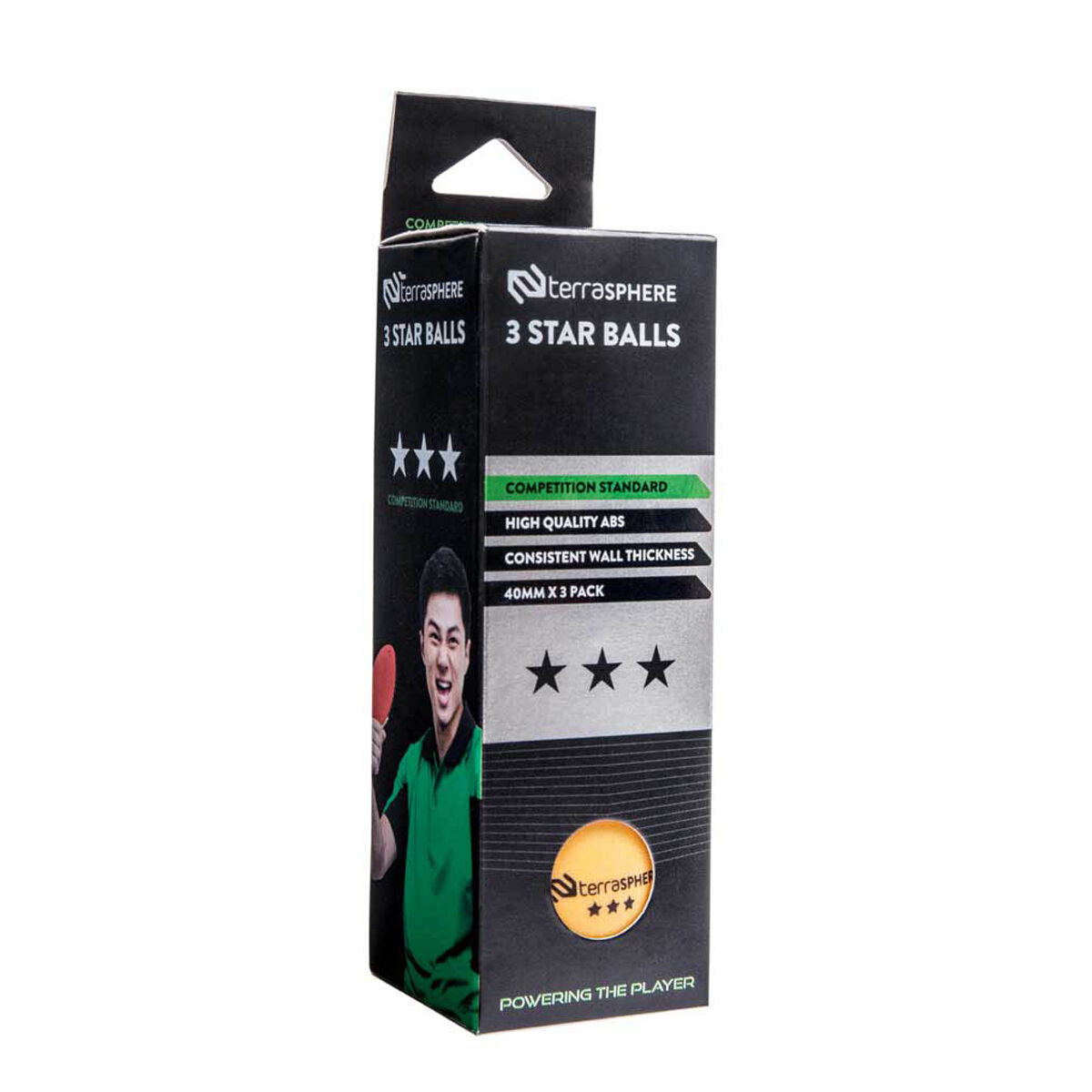 Terrasphere 3 Star Table Tennis Ball 3 Pack