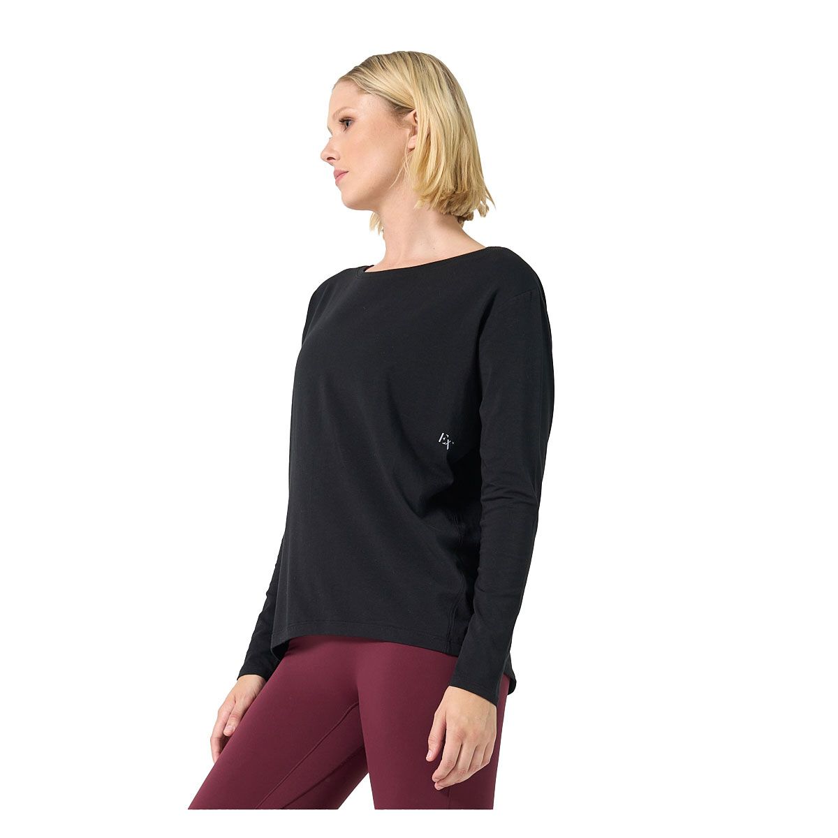 Ell/Voo Womens Juni Long Sleeve Tee