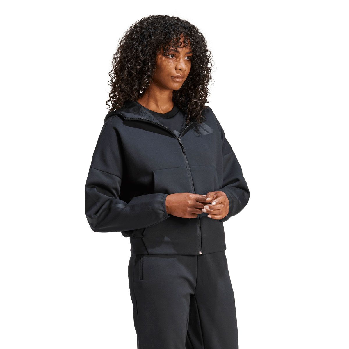 adidas Womens Z.N.E. Full Zip Hoodie