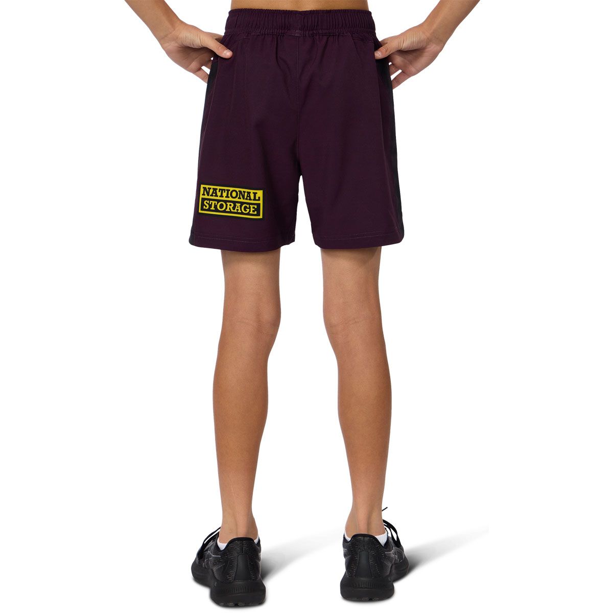 Brisbane Broncos 2025 Kids Training Shorts